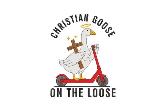 Christian Goose on the Loose Embroidery Review