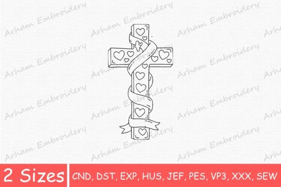 Christian Heart Cross with Ribbon Review